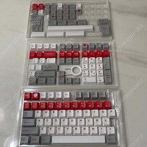 알리 구입 키캡 2종 일괄 판매합니다.(레드 얼럿, 프로그래머)