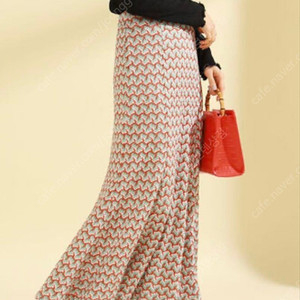 [0] Ray beams 레이 빔즈 패턴 롱 머메이드 스커트