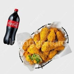 bhc 뿌링클 콤보 + 콜라 1.25L 카톡 기프티콘 팝니다