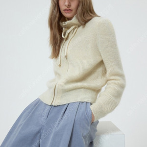 랑방 완판 니트 점퍼 새상품