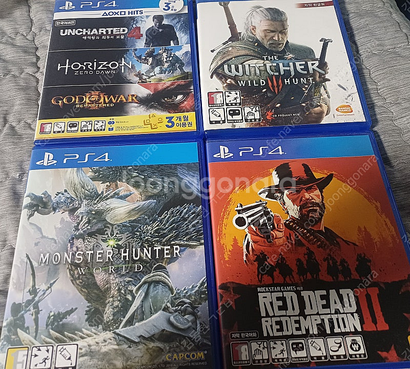 Ps4 게임 cd 일괄로 정리합니다--0