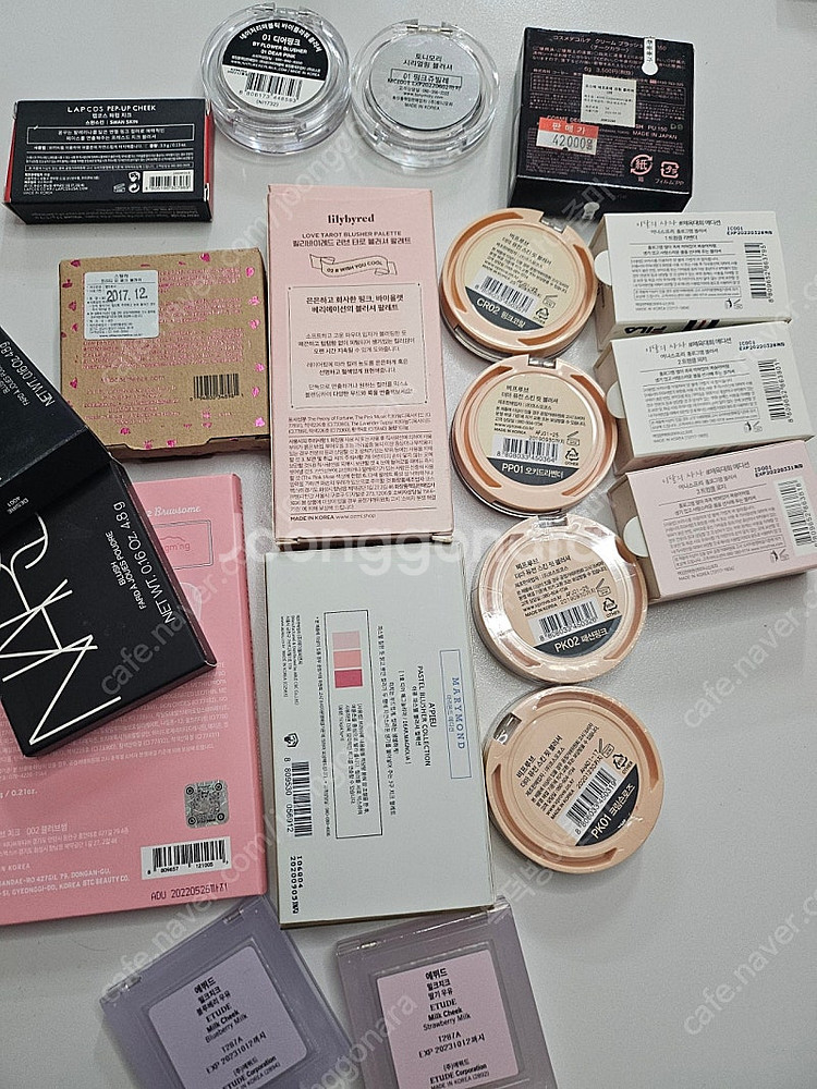 나스 디자이어 쓰릴 스틸라 릴바레 및 단종블러셔등등--1