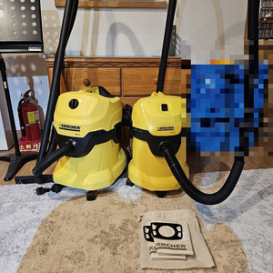 카쳐 WD3 건습식 청소기 + 정품 먼지봉투2 + 정품 헤파필터