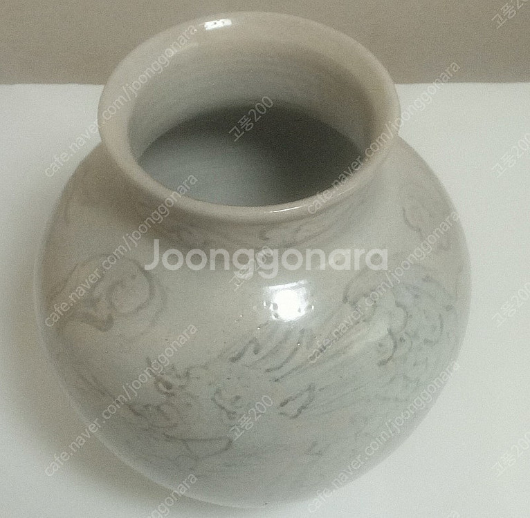 문경 장작가마 용그림의 도자기 항아리--5