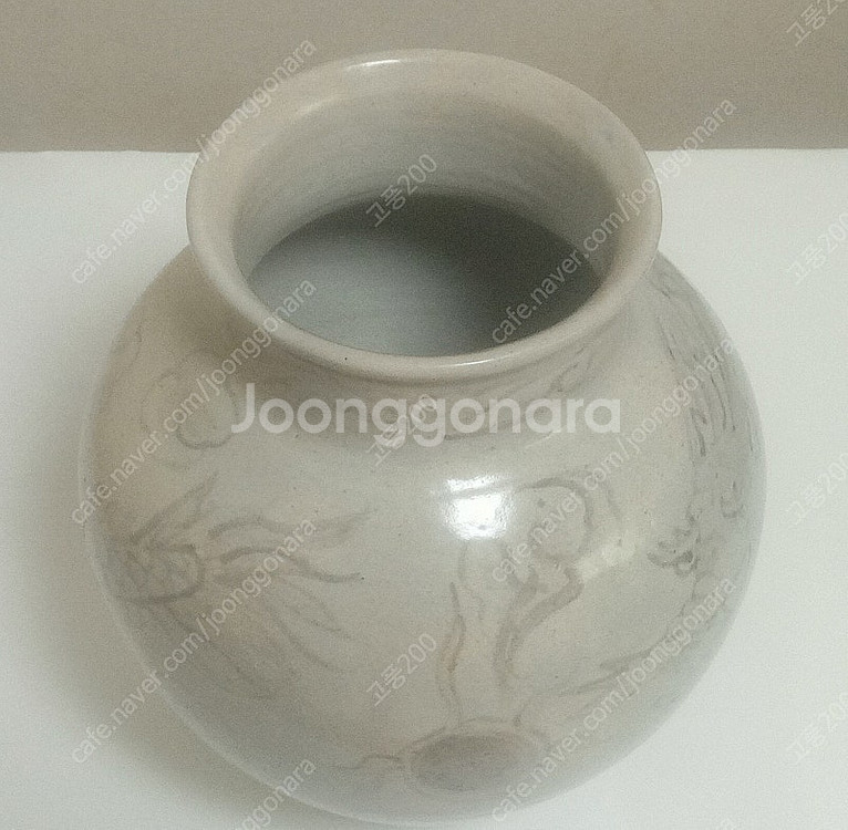 문경 장작가마 용그림의 도자기 항아리--6