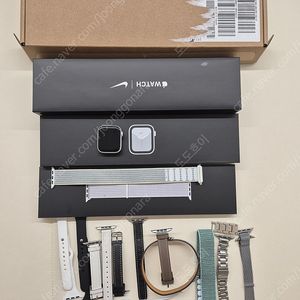 애플워치 나이키 SE 풀박스 실버 40mm