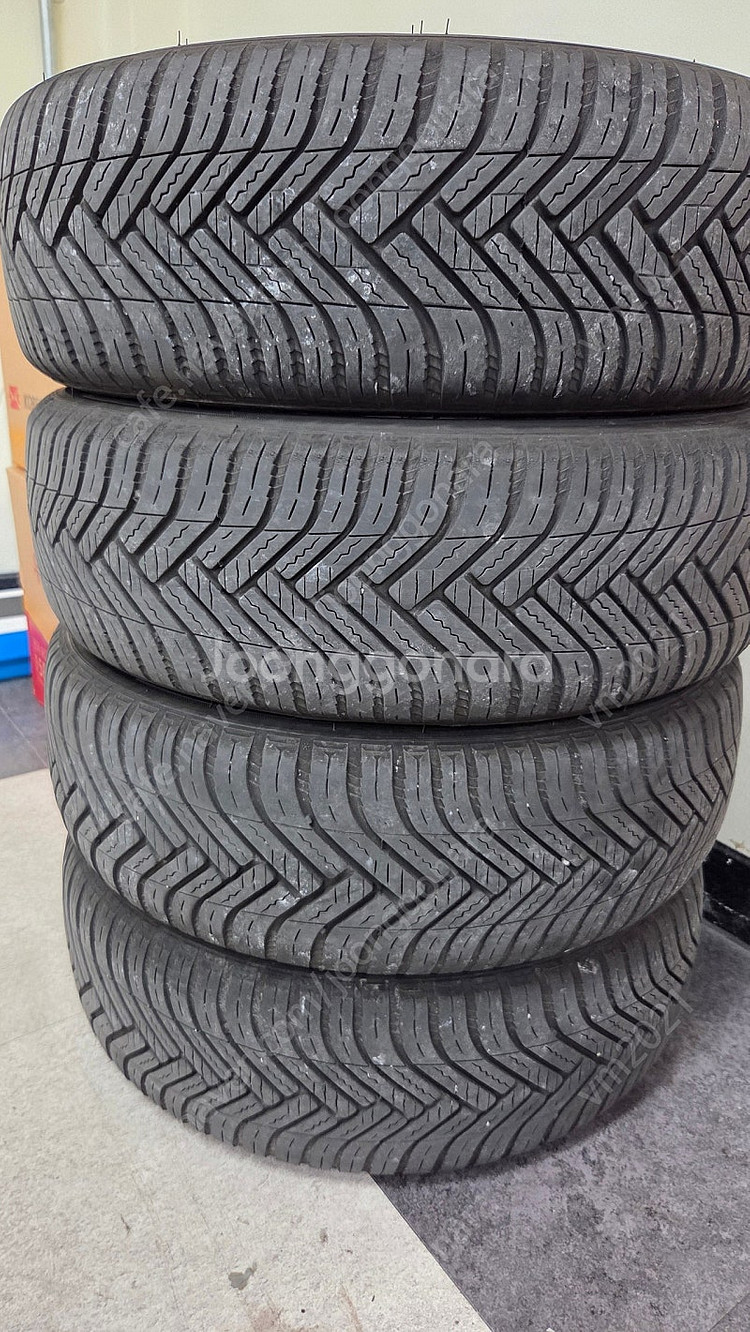 모닝 14인치 알루미늄 휠 타이어--9