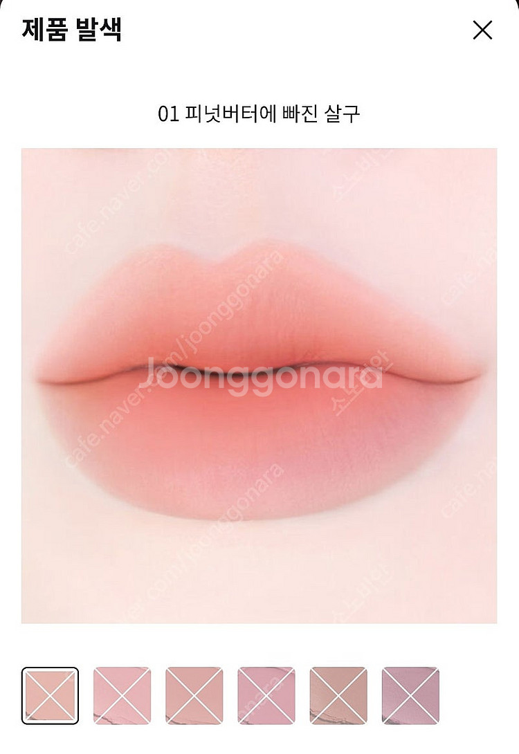 릴리바이레드 밀키 블러 퐁듀바 피넛버터에빠진살구 립베이스 매트립스틱--2