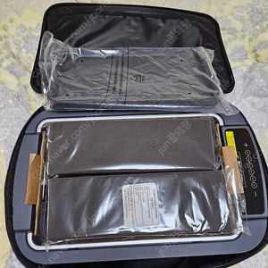 안방그릴 파워 시즌5 연기 냄새잡는 전기그릴+가방+필터