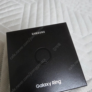 (미개봉 새상품) 갤럭시 링 티타늄 블랙 9호