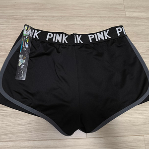 PINK 2부 트레이닝 반바지(블랙 L)