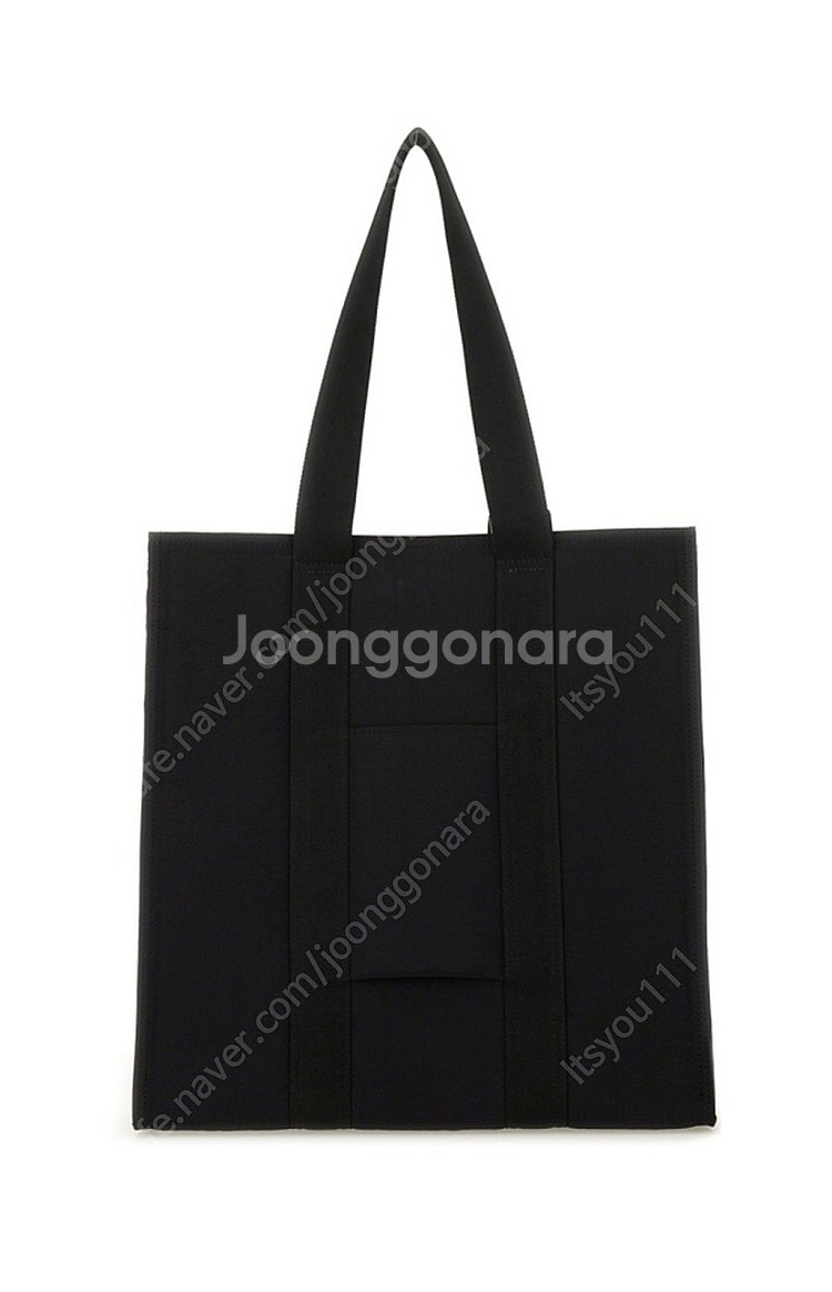 자크뮈스 르 카바스 쿠에르다 토트백 블랙--1