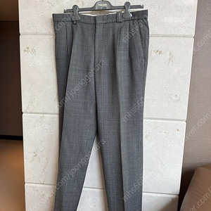 YSL 입생로랑 / 빈티지 글렌체크 와이드 팬츠 / 50