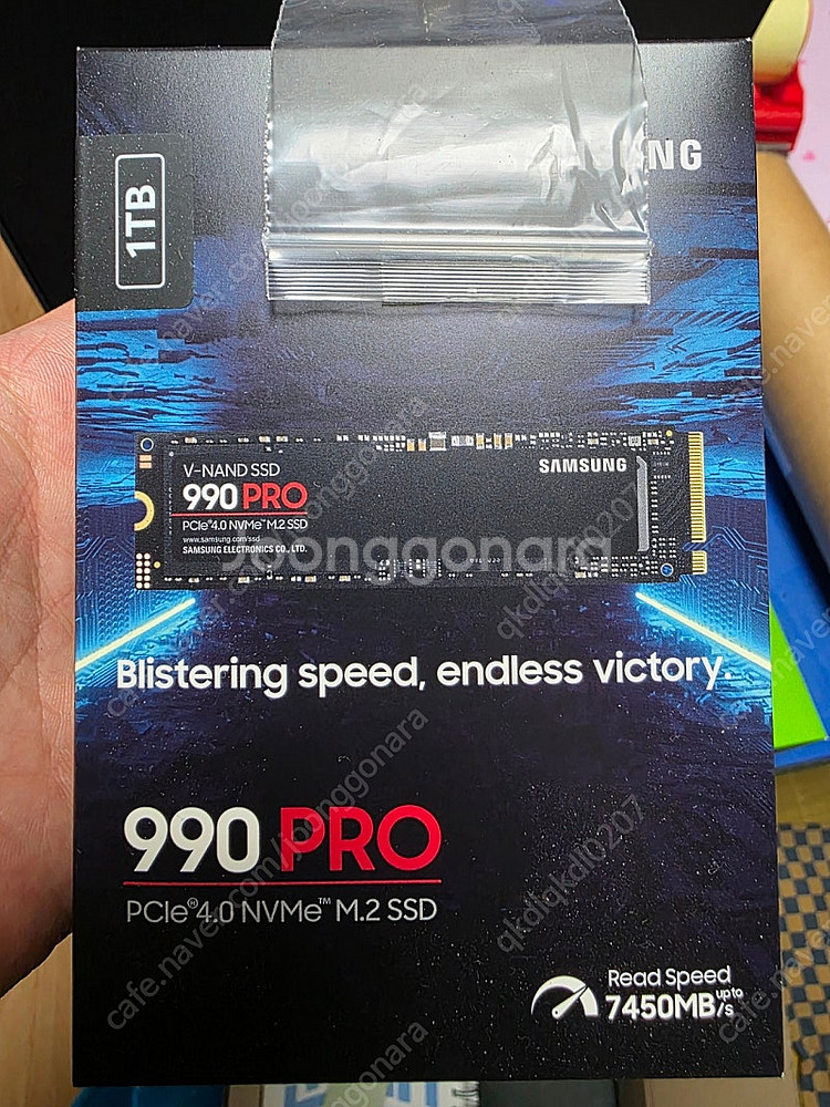 삼성 990 PRO 1TB 국내정발 미개봉--0