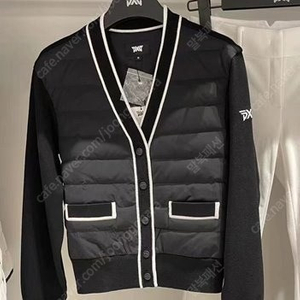 PXG 패디드 여성 니트 가디건 블랙 M사이즈(66)