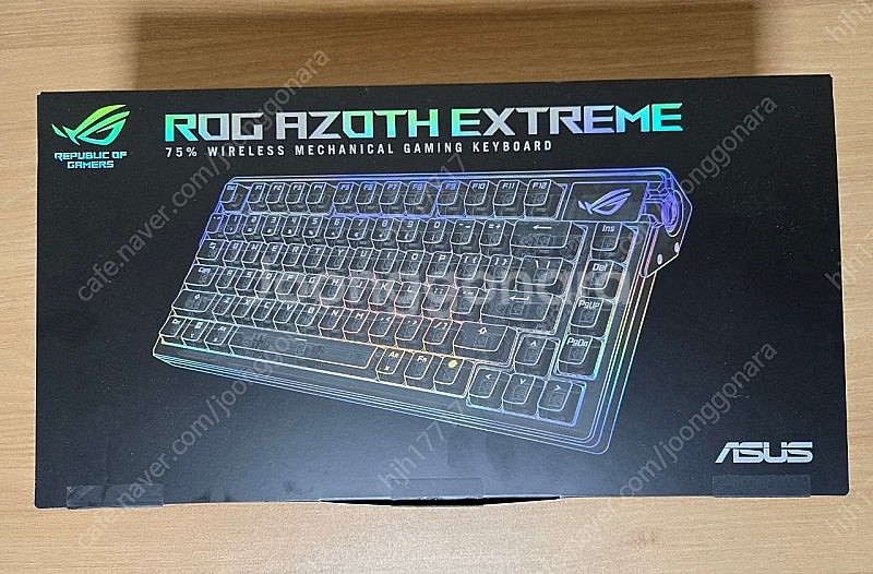 asus rog azoth extreme 청축 새상품급--3