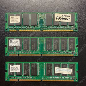 PC133U-333-542 삼성 SD램 128MB 3개 일괄판매