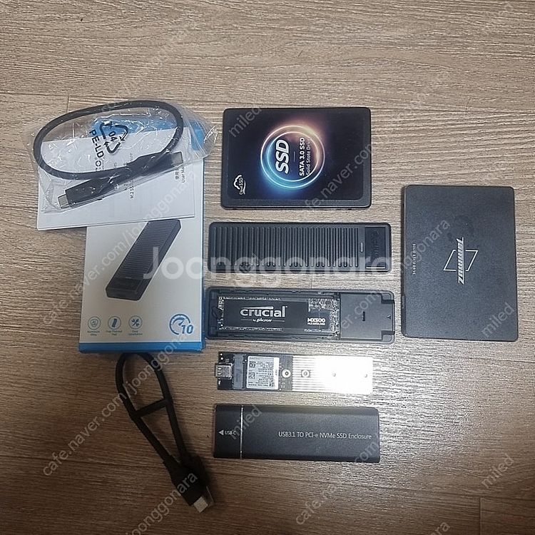 외장 M.2 SSD 1TB / NVME 256GB / ...--0