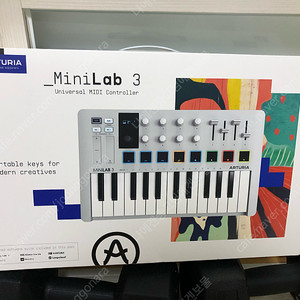 Arturia MiniLab 3 미디 컨트롤러 미개봉