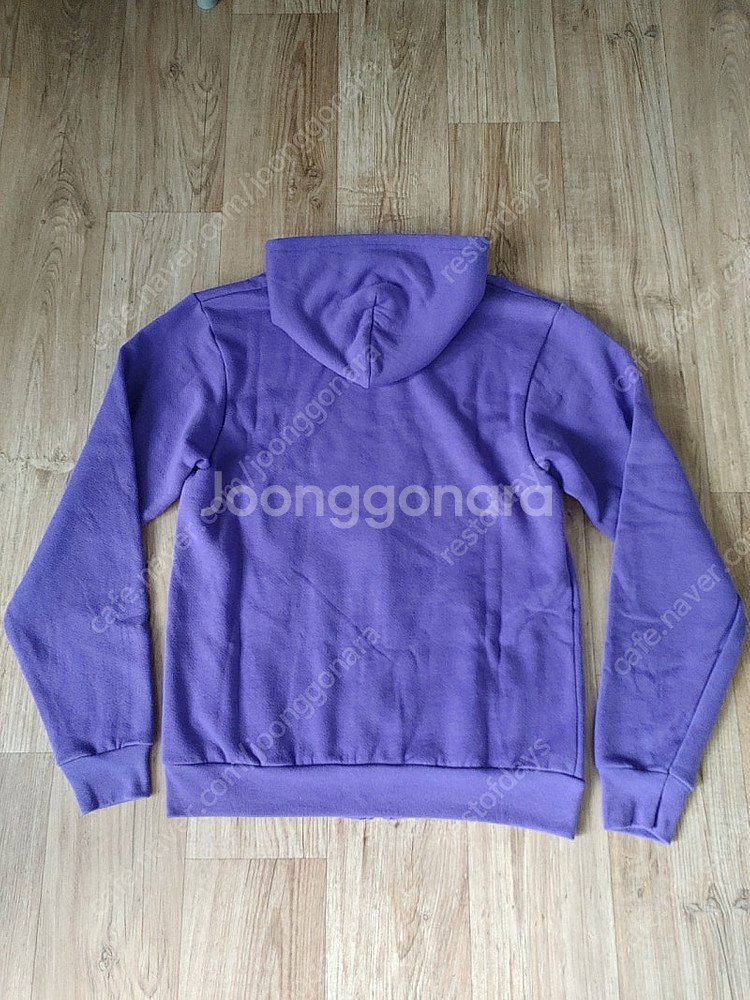 아메리칸어패럴 후드집업 M Purple 유니섹스 후디--1