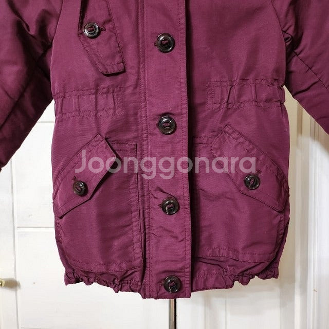 (110호) 4y. 버버리칠드런 누빔 내피 후드자켓 / 여아 몽클레어 키즈 구찌 펜디 디올 셀린느--5