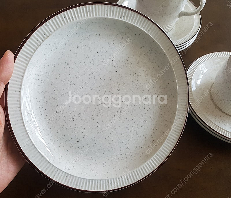 영국 풀포터리 POOLE POTTERY 커피잔&소서&디...--5