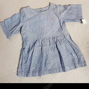 카터스 청반팔원피스 4T 새상품 2만원