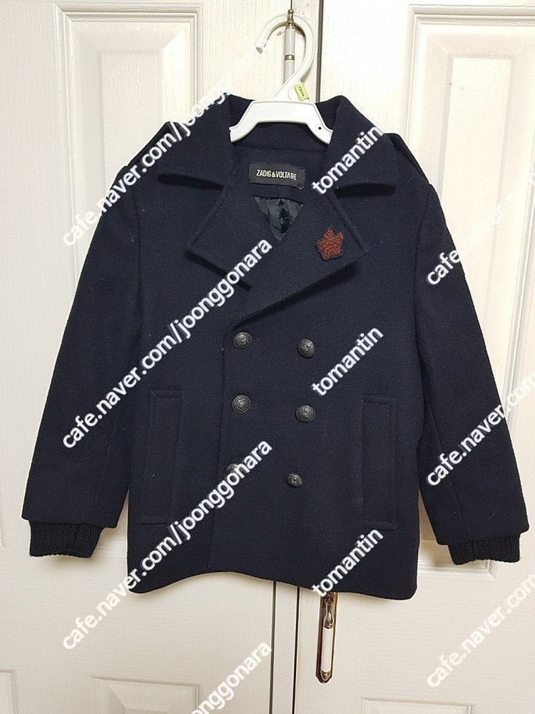 자딕앤볼테르 모직 테일러 더블코트 100사이즈 택포8--0