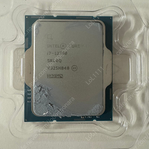 인텔정품 CPU i7 - 12700 싸게 팔아요