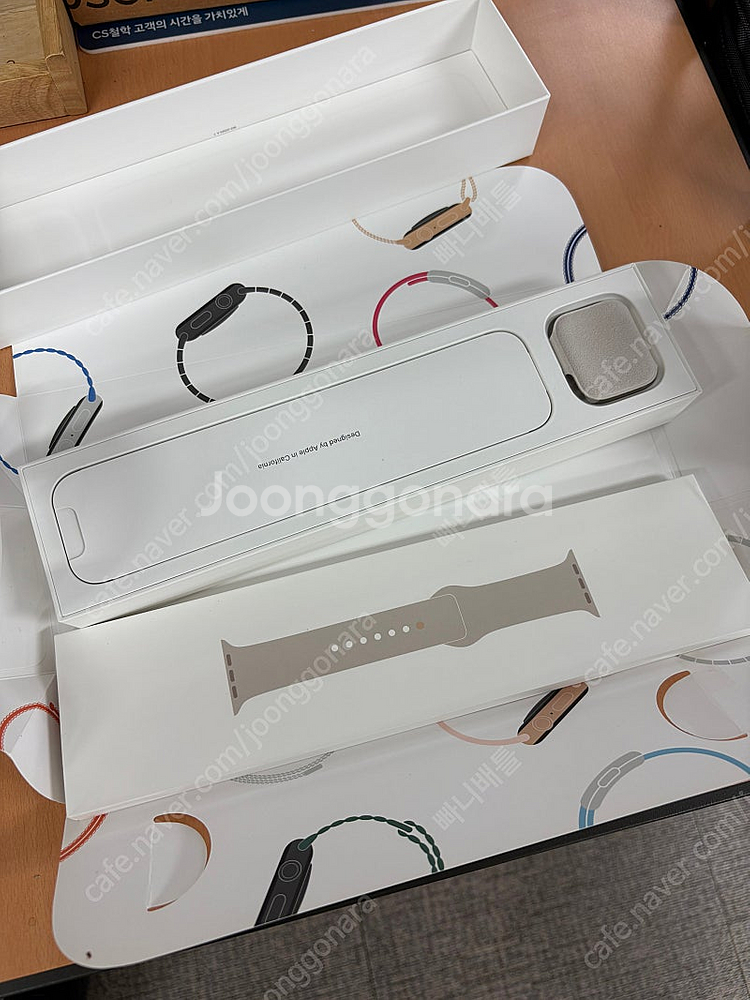 애플워치 4세대 골드스테인레스 스틸 LTE--6