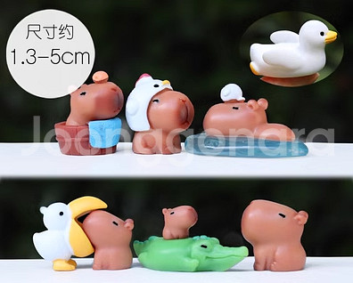 카피바라 핑크팬더 곰돌이 아기고양이 튀김고양이 햄스터 ...--2