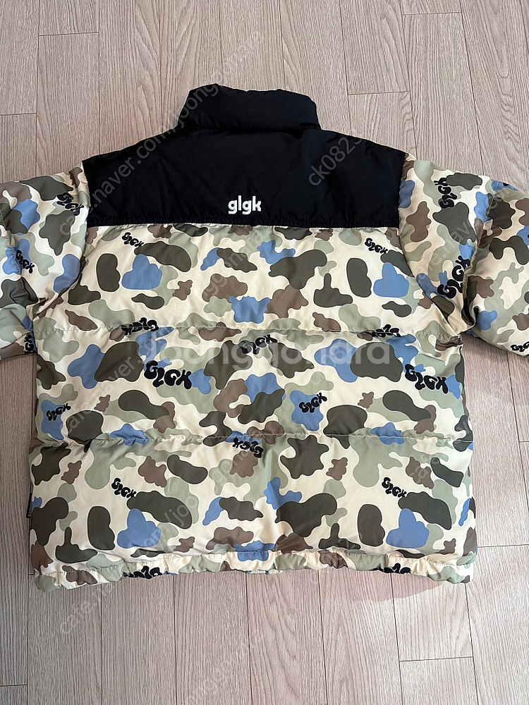 히로 glgk 눕지 카모패딩 비니--5
