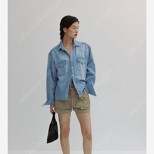 얼바닉30 웨스턴데님셔츠