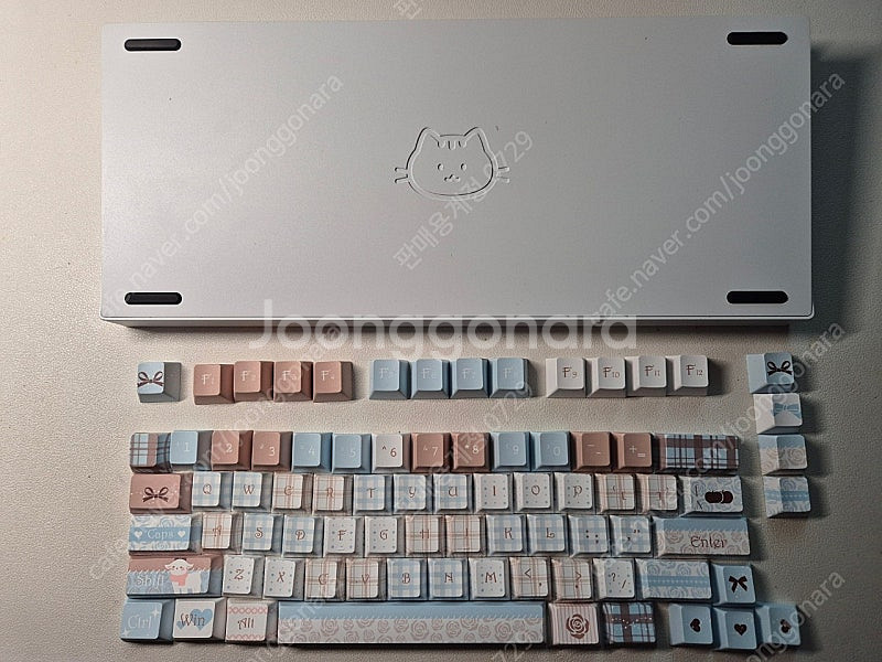 몬스터기어 위캣7 베어본 + 키캡 기계식 키보드--1