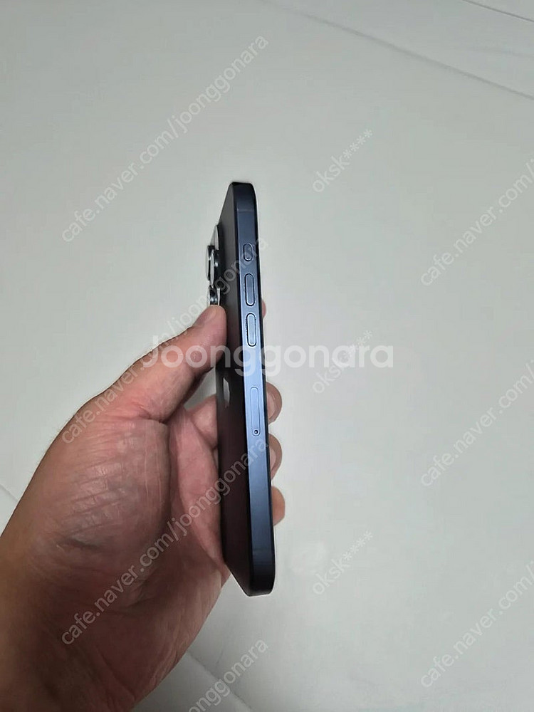 (자급제)아이폰15프로 256GB 블루티타늄--2