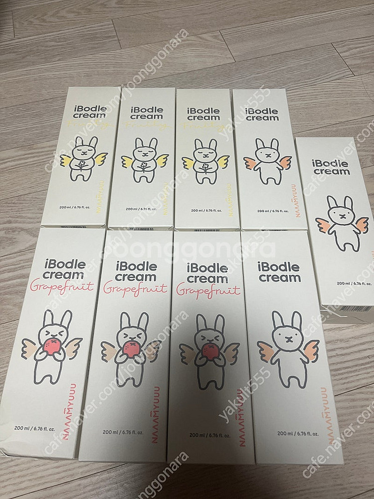 남유네 아이보들 크림 레몬 자몽 프루티--0