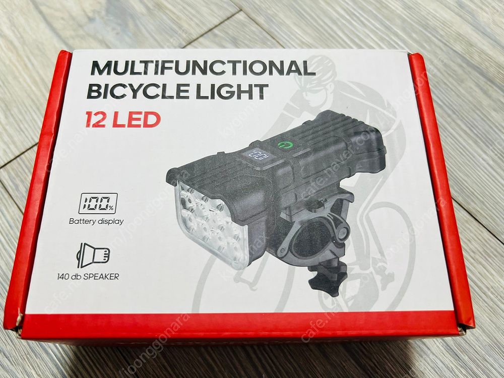 C타입 12구 자전거라이트(잔량확인가능)--1