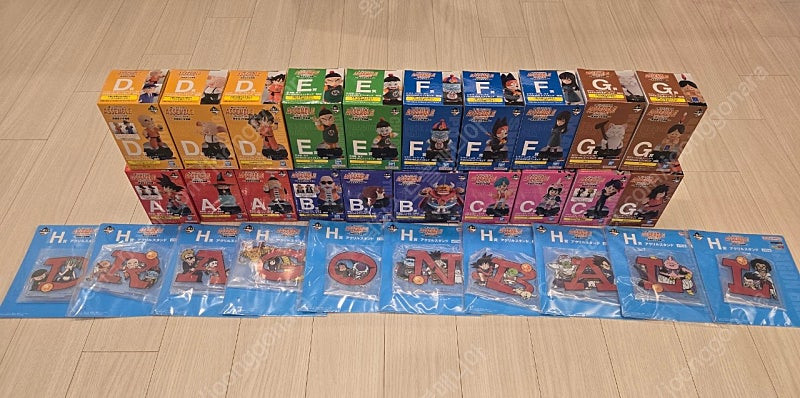 일본내수용 금고)드래곤볼 제일복권 어셈블컬렉션 전종판매--1