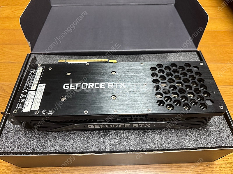 이엠텍 GeForce RTX 3070 BLACK EDITION--3