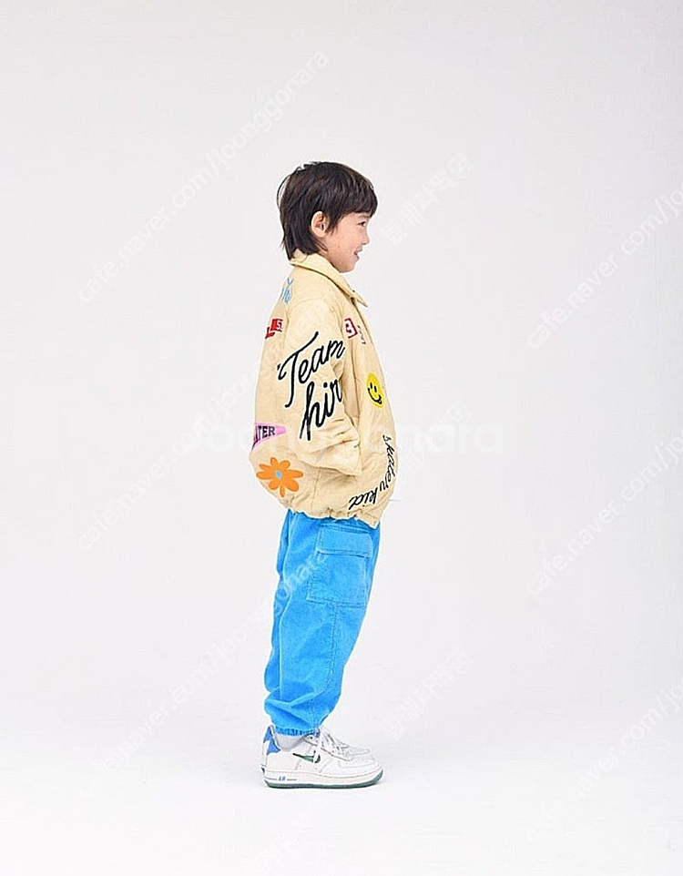 히로 모티브 퀼팅 130 사이즈 (카키,베이지,그레이)--2