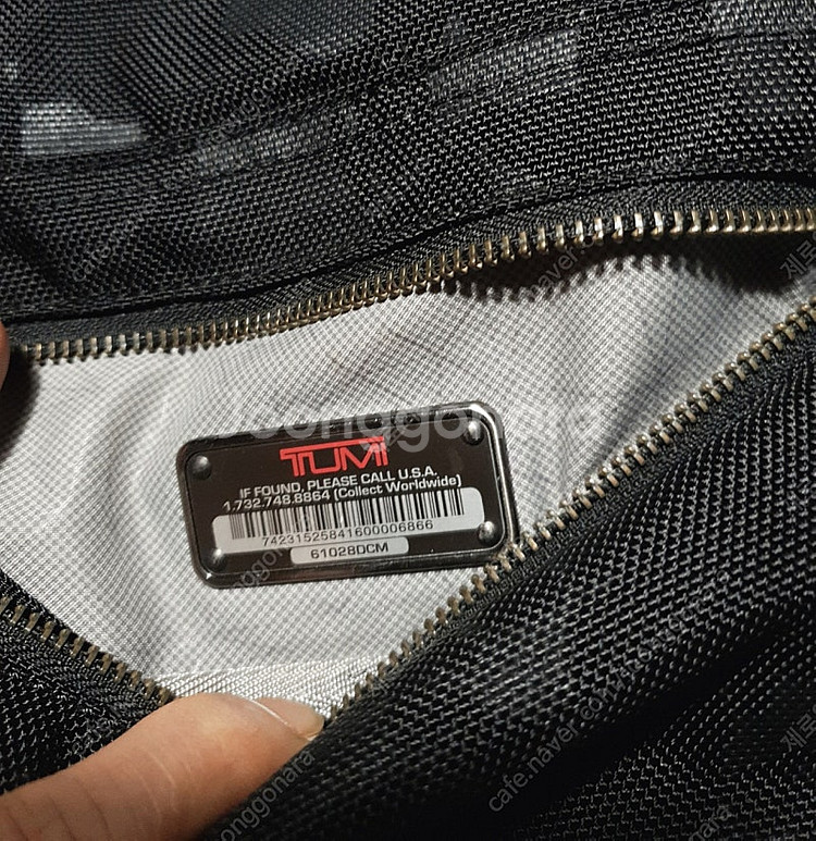 TUMI 투미 정품 한정판 토트백팩--8