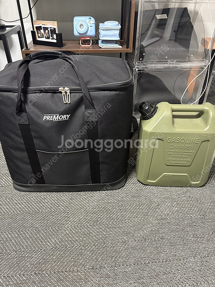 신일 팬히터900 + 가방 + 등유통--4