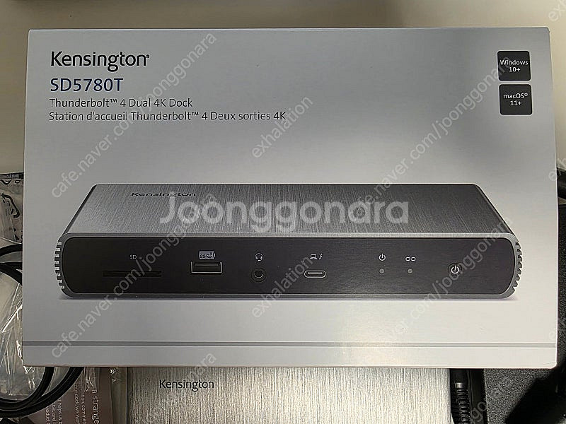 켄싱턴 SD5780T 썬더볼트4 독--1