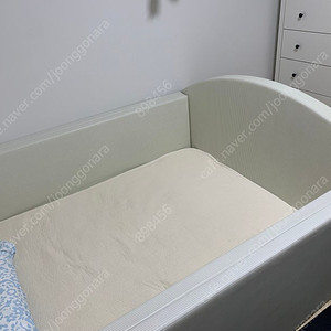 쥬다르 범퍼 침대 점보사이즈 밀크 신상색상 토퍼포함
