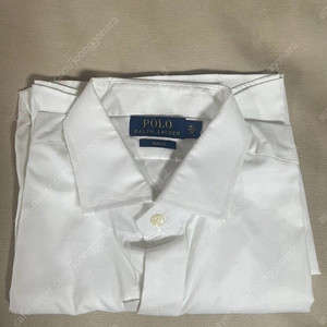 새것))폴로 랄프로렌 화이트 슬림핏 셔츠 39(95-100size)