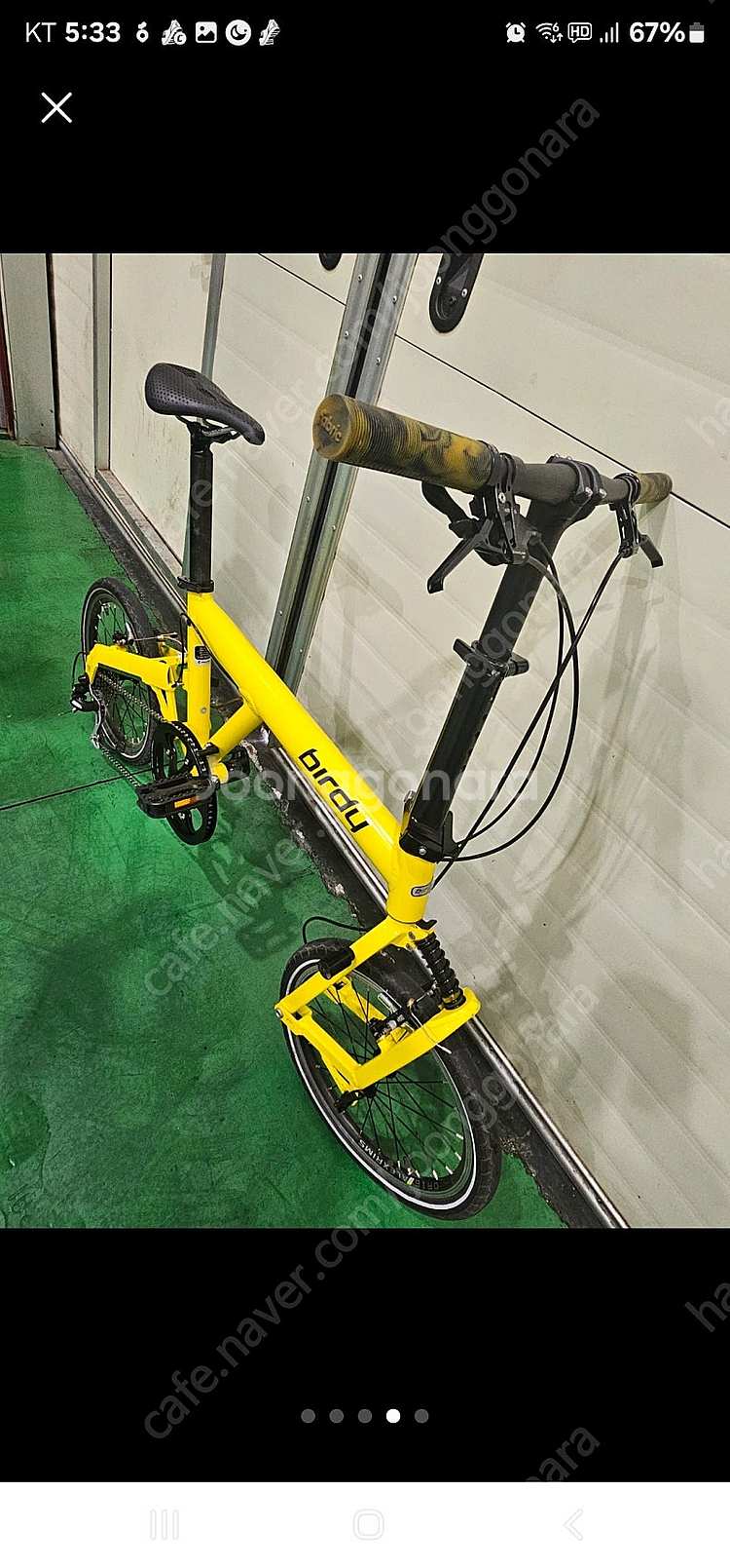 버디 폴딩 클래식 자전거--2