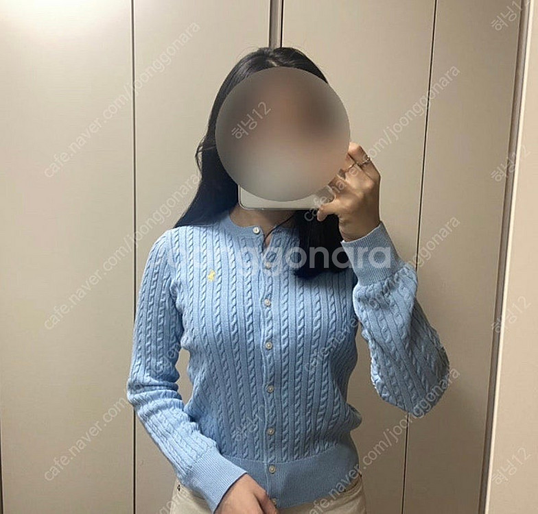 폴로 걸즈 가디건 라지--6