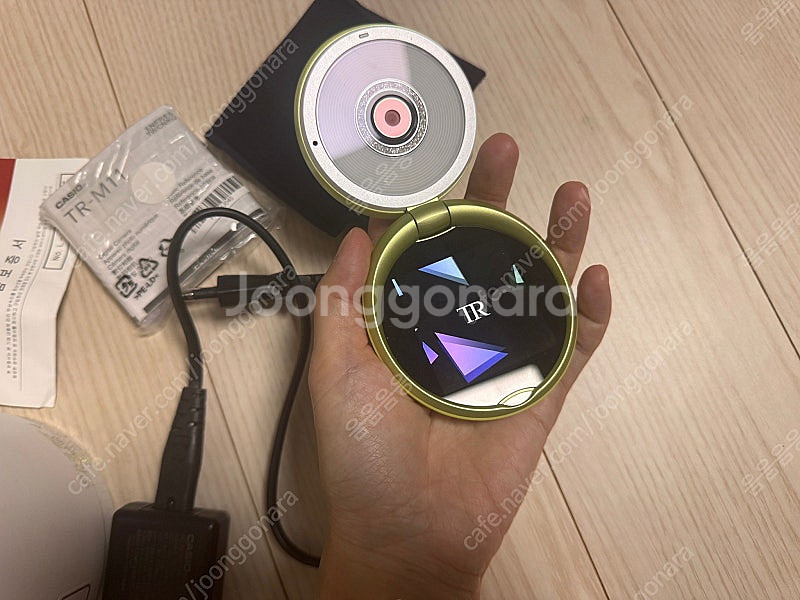 카시오 tr-m11 그린 상태 민트급 판매합니다--3