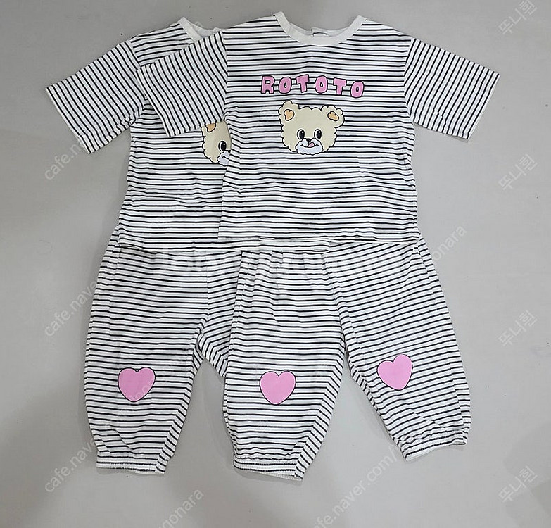 로토토베베 상하복 110 쌍둥이 일괄--0