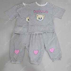 로토토베베 상하복 110 쌍둥이 일괄